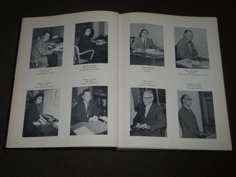 1961 TOWER JERSEY CITY STATE COLLEGE YEARBOOK - NEW JERSEY - PHOTOS - YB 1424