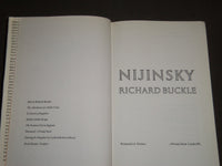1972 MIJINSKY HARDCOVER BOOK BY RICHARD BUCKLE - 2ND PRINTING - KD 3829