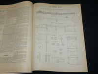 1867 LE GENIE CIVIL FRENCH INDUSTRIES MAGAZINE LOT OF 13 ISSUES - NP 5364