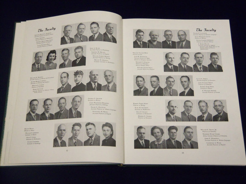 1947 THE WEB UNIVERSITY OF RICHMOND YEARBOOK - VIRGINIA - GREAT PHOTOS - YB 745
