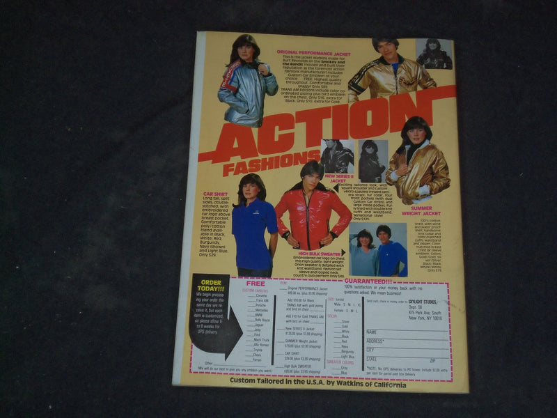 1984 FIGHT GAME POSTER MAGAZINE - BOXING STARS COVER - CW 649