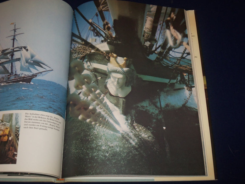 1974 HEIB DIE SEGEL BOOK BY HANS JURGEN HANSEN - GERMAN - GREAT PHOTOS - KD 2737