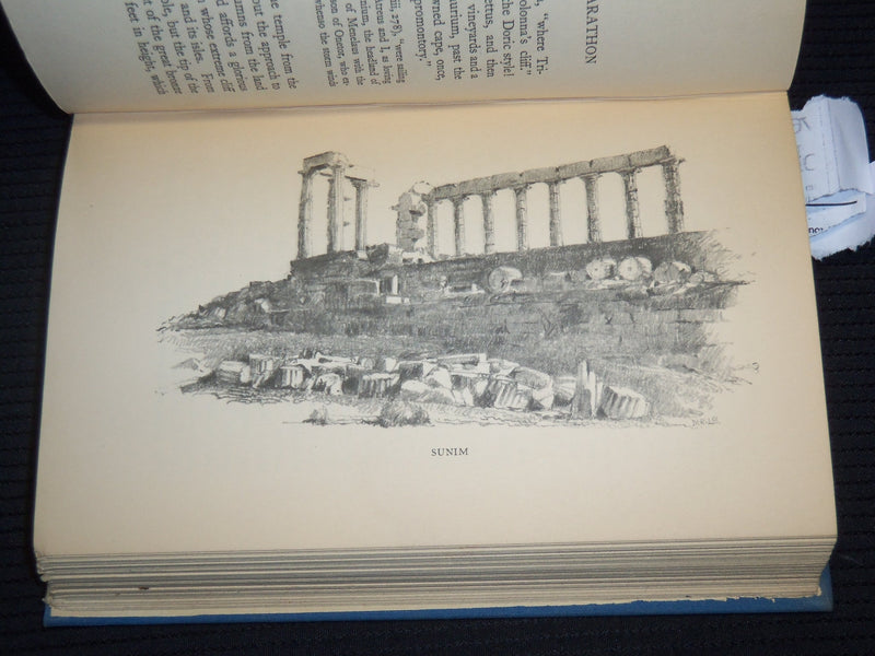 1929 HELLAS REVISITED HARDCOVER BOOK BY W. MACNEILE DIXON - KD 9388