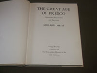 1970 THE GREAT AGE OF FRESCO HARDCOVER BOOK BY MILLARD MEISS - I 1363