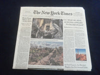 2022 APRIL 30 NEW YORK TIMES - E.U. NEAR OIL DEAL AS RUSSIA APPEARS TO FALTER