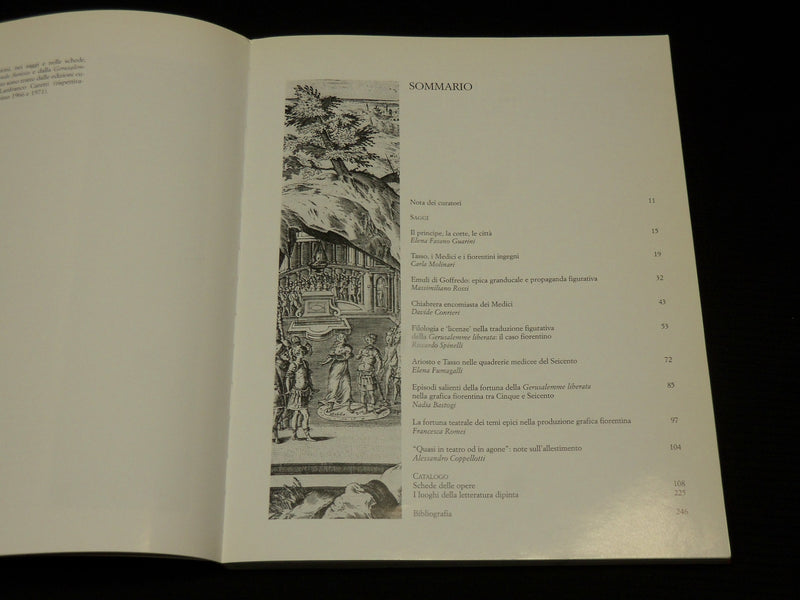 2001 L'ARME E GLI AMORI SOFTCOVER BOOK - ITALIAN - NICE PRINTS - R 717A