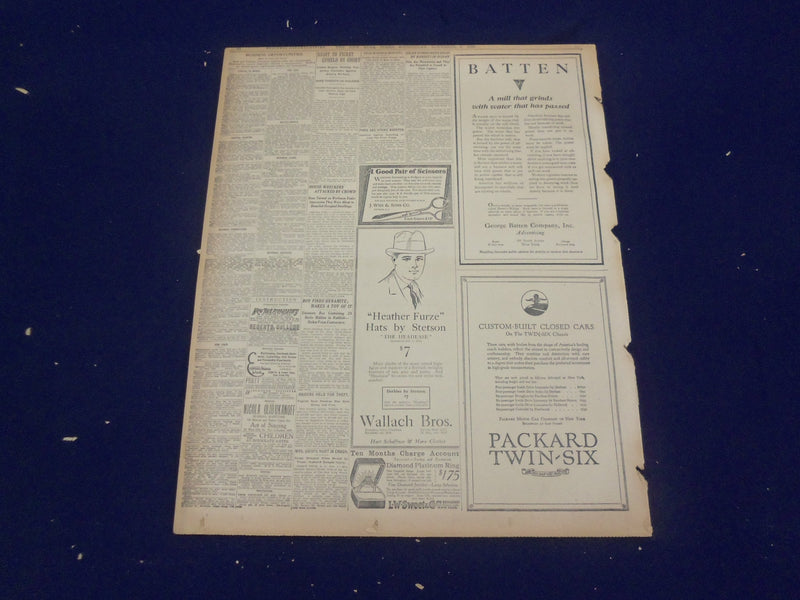 1922 NOVEMBER 8 NEW YORK TIMES - SMITH SWEEPS STATE, WINS BY 375,000 - NT 8421