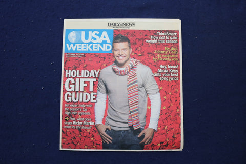 2005 DECEMBER 2-4 USA WEEKEND MAGAZINE - RICKY MARTIN COVER - E 18274