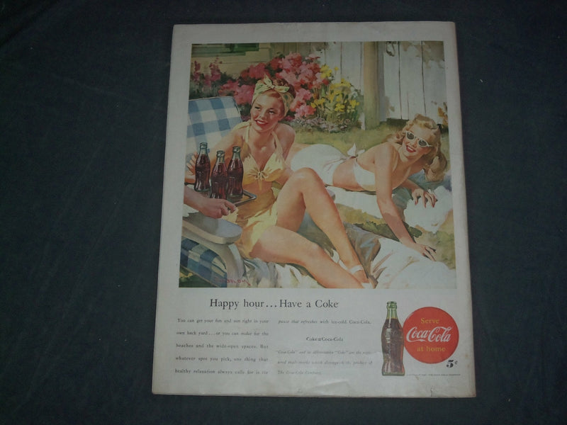 1947 JULY 19 THE SATURDAY EVENING POST MAGAZINE - ILLUSTRATED COVER - SP 2477P
