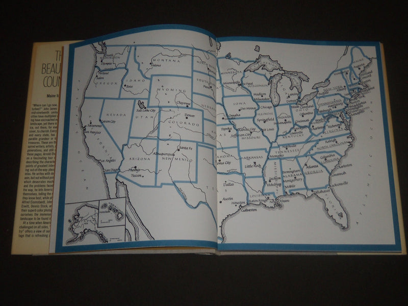 1970 THE BEAUTIFUL COUNTRY MAINE TO HAWAII BY ARNOLD EHRLICH BOOK - I 1121