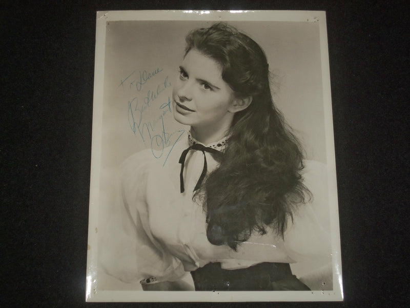 1950'S MARGARET O'BRIEN AUTOGRAPHED 8X10 PHOTOGRAPH - J 6251