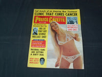 1972 AUGUST THE NATIONAL POLICE GAZETTE MAGAZINE -MOTORCYCLE GANG GIRLS - B 5780