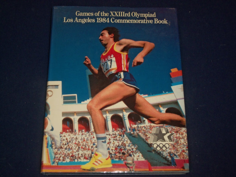 1984 GAMES OF THE 23RD OLYMPIAD LOS ANGELES COMMEMORATIVE BOOK - KD 2795