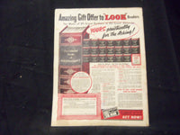 1939 NOVEMBER 7 LOOK MAGAZINE - BILL DE CORREVONT - GREAT PHOTOS & ADS - ST 1442
