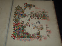 1861 SERMON ON THE MOUNT ILLUMINATED BY W & G AUDSLEY - CHARLES ROLT - Z 252
