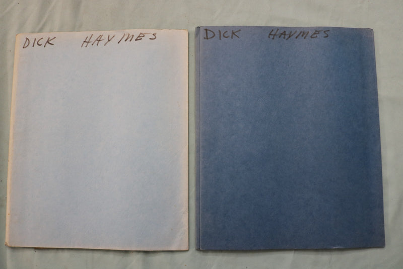 1940'S-1950'S DICK HAYMES SCRAPBOOKS - LOT OF 2 - MANY PHOTOS - E 26501