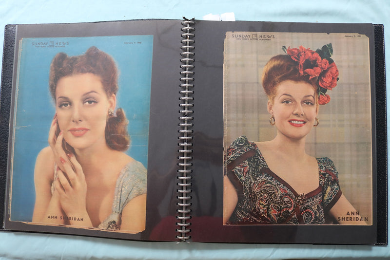 MOVIE STAR MAGAZINE PHOTO ALBUM - ANN SHERIDAN - FRANK SINATRA - #67