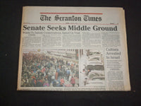 1999 JAN 4 THE SCRANTON TIMES NEWSPAPER - SENATE SEEKS MIDDLE GROUND - NP 8392