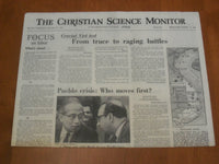 1968 JAN 31 THE CHRISTIAN SCIENCE MONITOR-PUEBLO CRISIS: WHO MOVES 1ST?- NP 4639