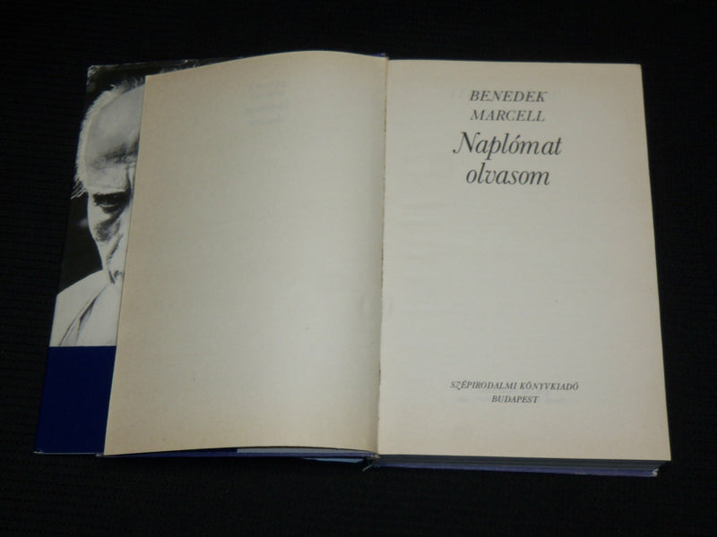 1985 NAPLOMAT OLVASOM HARDCOVER BOOK BY MARCELL BENEDEK - KD 7406