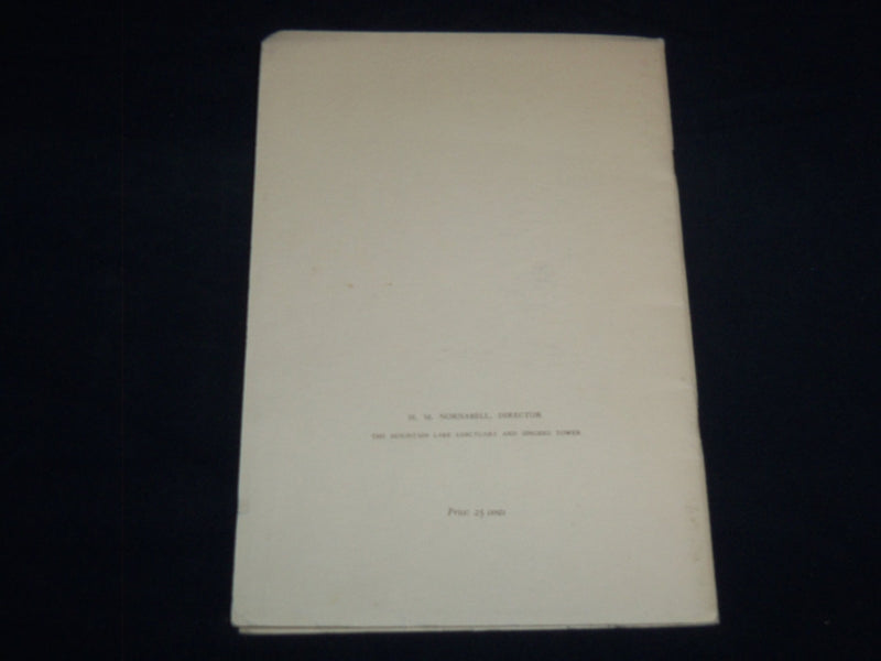 1946 THE MOUNTAIN LAKE SANCTUARY GUIDE BOOK - FLORIDA - J 8645