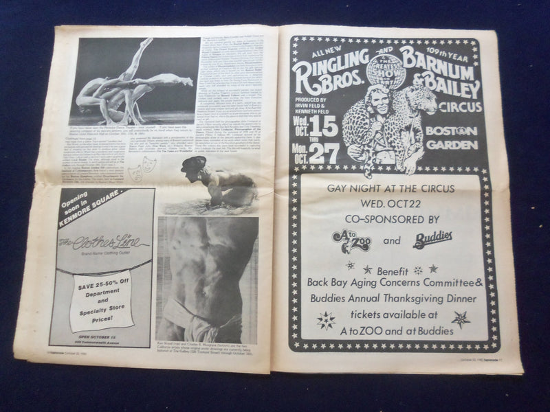 1980 OCTOBER 22 ESPLANADE NEWSPAPER - HARDLY EVEN A SMILE - NP 6838