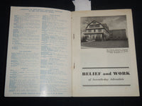 1942 SEVENTH-DAY ADVENTISTS BELIEF AND WORK SOFTCOVER BOOK - J 9294