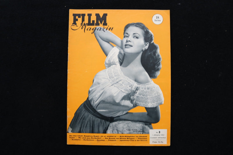 1952 FILM - GERMAN MAGAZINE - YVONNE DE CARLO COVER - E 26057