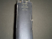 1931 LINCOLN AND THE LINCOLNS BY HENRY H. SMITH - MEMORIAL EDITION - KD 4451