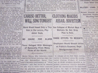 1920 DECEMBER 13 NEW YORK TIMES - CARUSO BETTER, WILL SING TONIGHT - NT 5888