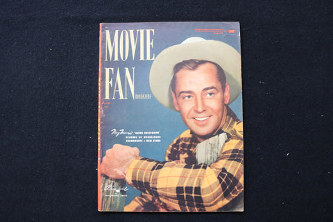 1949 MAY-JUNE MOVIE FAN MAGAZINE - ALAN LADD COVER - E 24329