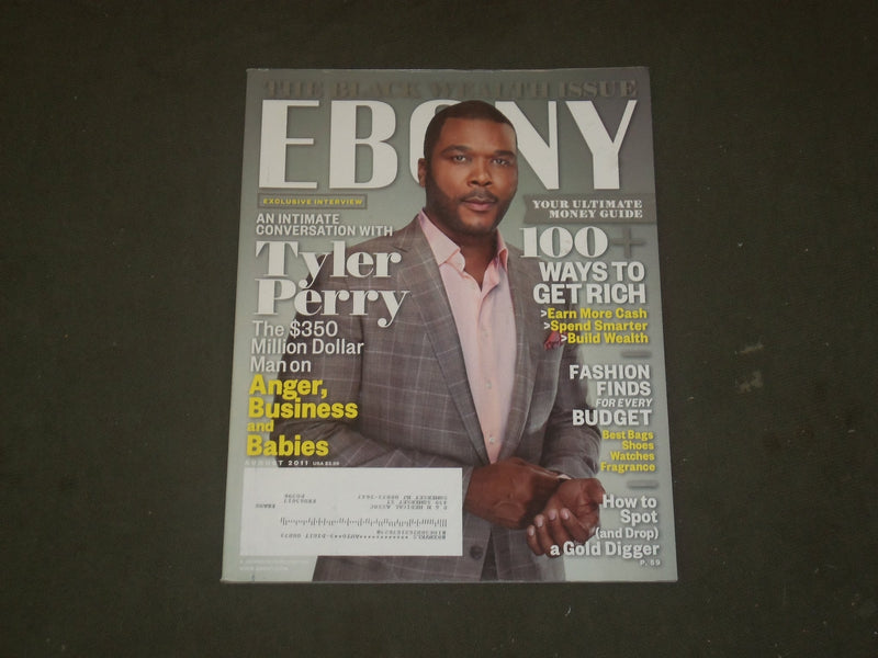2011 AUGUST EBONY MAGAZINE - TYLER PERRY COVER - B 1301