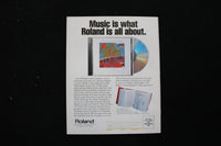 1990 ROLAND USERS GROUP MAGAZINE - MCCARTNEY ON TOUR! COVER - E 10521