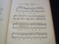 1914-1916 FRANZ LISZTS MUSIKALISCHE WERKE BOUND VOLUME LOT OF 2 - KD 1870C