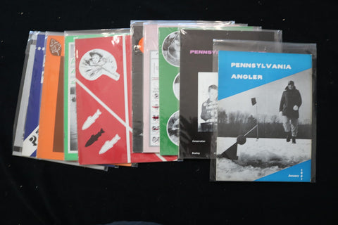 1961 PENNSYLVANIA ANGLER MAGAZINE - LOT OF 10 - O 3749