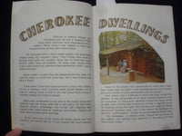 1970 THE CHEROKEES PAST AND PRESENT SOFTCOVER BOOK BY J. ED. SHARPE - J 9632