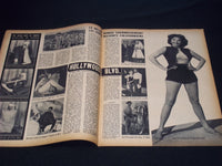 1953 JUNE 5 CINEMONDE MAGAZINE - RUTH ROMAN & GARY COOPER COVER - E 24812
