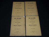 1869 LE GLOBE JOURNAL GEOGRAPHIQUE MAGAZINE LOT OF 4 - COMPLETE YEAR - O 2596I