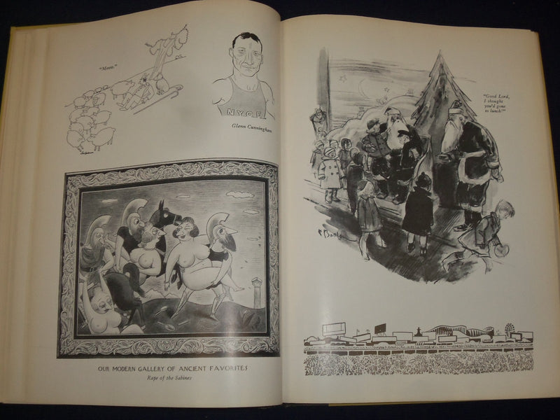 1950 THE NEW YORKER TWENTY-FIFTH ANNIVERSARY ALBUM - ILLUSTRATIONS - KD 2957