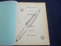 1956 THE ROCKET SCOTT TOWNSHIP HIGH SCHOOL YEARBOOK - ESPY, PA - YB 2698