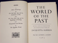 1963 THE WORLD OF THE PAST BY JACQUETTA HAWKES LOT OF 2 VOLUMES - KD 3572