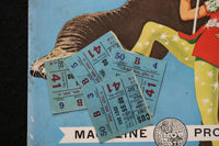 1964 RINGLING BROS AND BARNUM & BAILEY CIRCUS PROGRAM & TICKET STUBS - K 2311