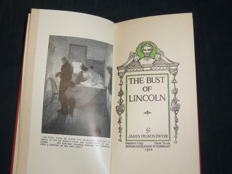 1912 THE BUST OF LINCOLN DWYER BY JAMES FRANCIS DWYER - KD 5914