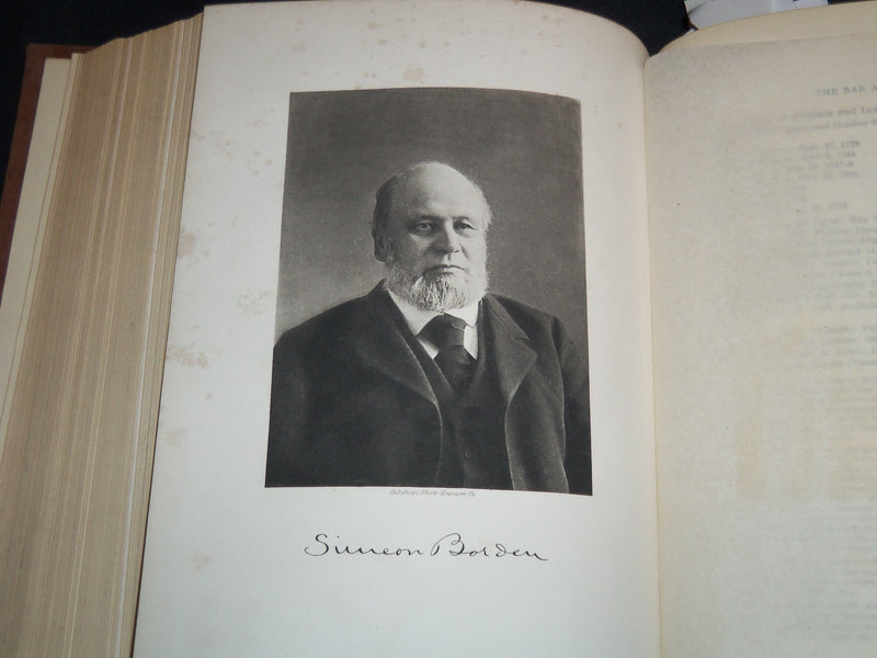 1899 BRISTOL COUNTY MASSACHUSETTS OUR COUNTY AND ITS PEOPLE VOLUME - KD 4502J