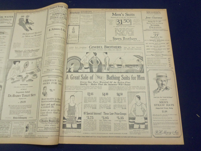 1922 JUNE 9 NEW YORK TIMES - TOMBS OF RULERS ROBBED BY SOVIET - NT 8396