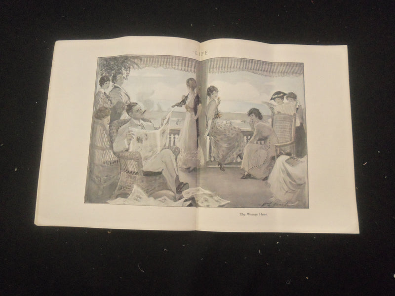 1915 AUGUST 19 LIFE MAGAZINE - MEMORY - L 761U