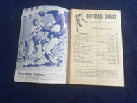 1947 FOOTBALL DIGEST - JOHNNY LUJACK COVER - SP 7492G