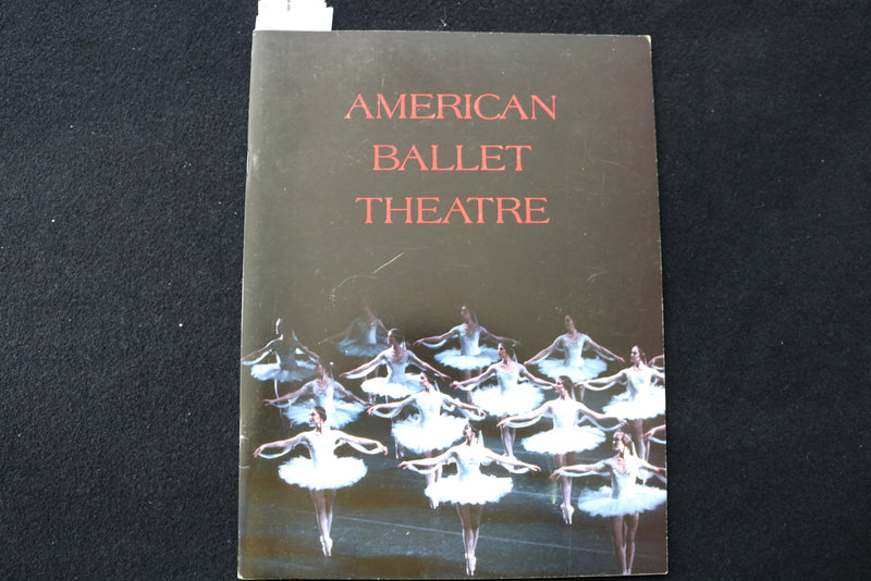 1987-1988 AMERICAN BALLET THEATRE PROGRAM - K 2294