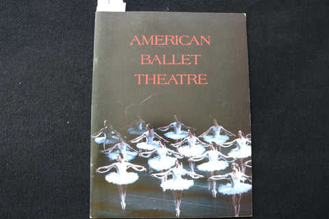 1987-1988 AMERICAN BALLET THEATRE PROGRAM - K 2294