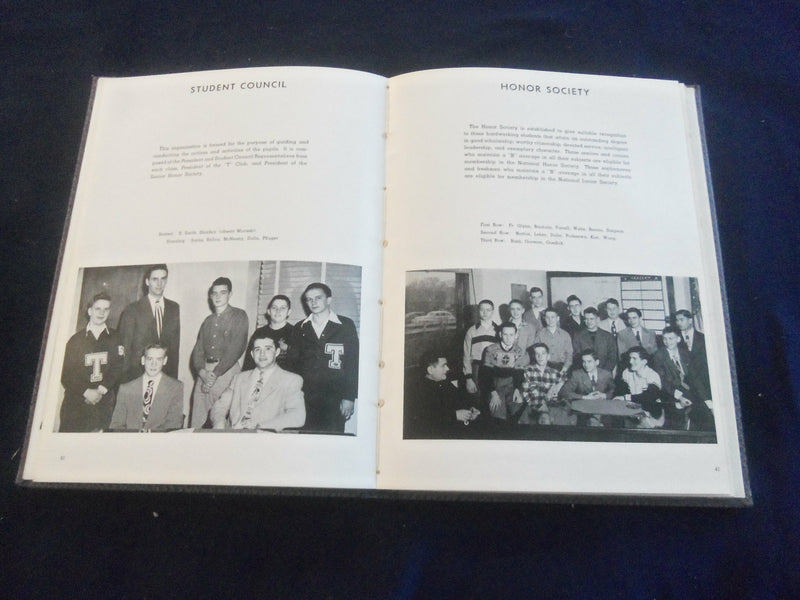 1950 FOLLE LEGE ST. THOMAS HIGH SCHOOL YEARBOOK - ROCKFORD, ILLINOIS - YB 2731